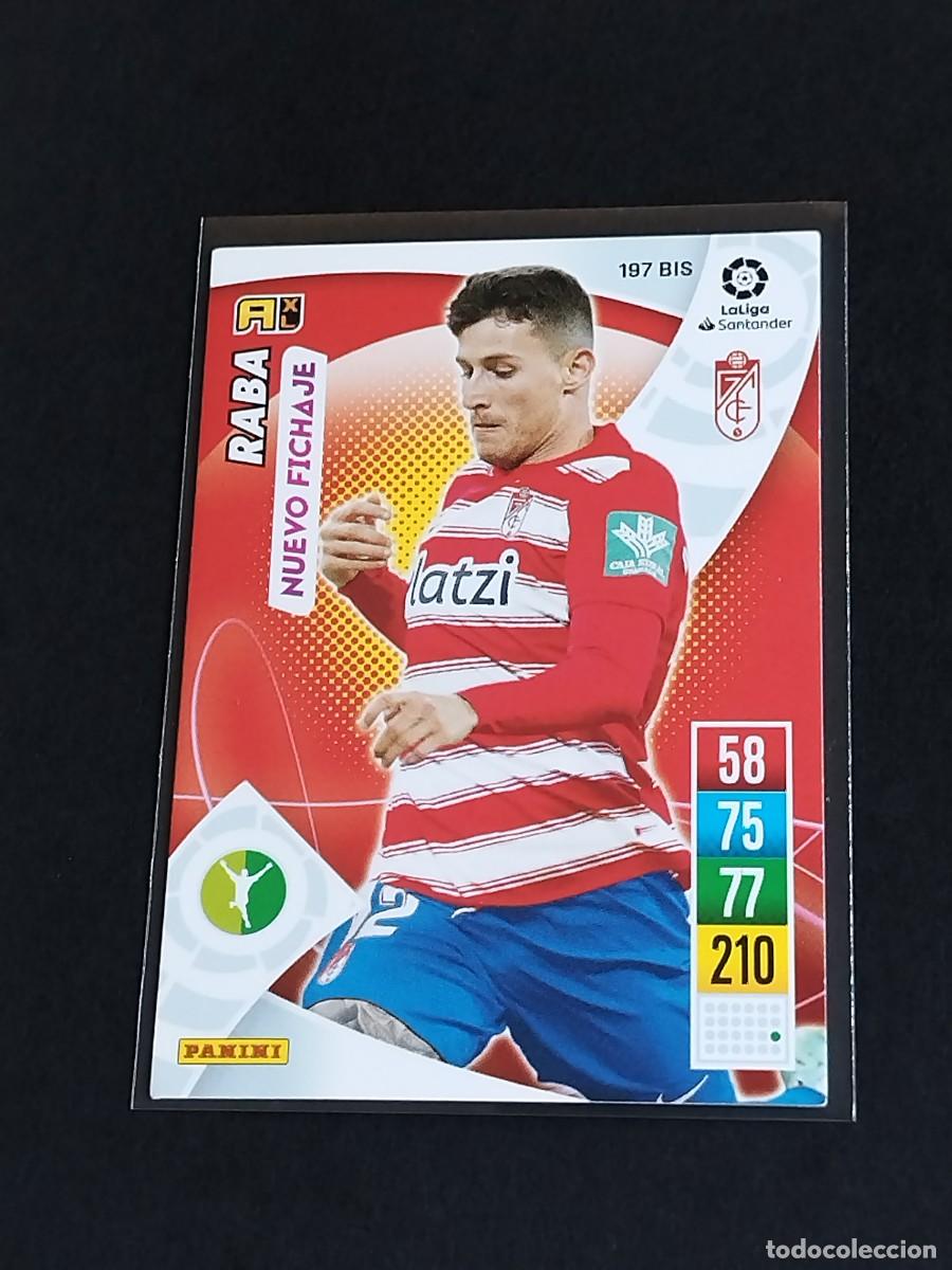 Cromos de f&uacute;tbol: RABA NUEVO FICHAJE #197 BIS GRANADA CF - ADRENALYN XL LA LIGA 2021 2022 - PANINI 21 22
