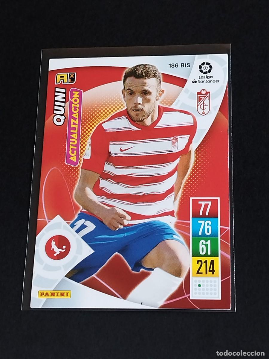Cromos de f&uacute;tbol: QUINI ACTUALIZACI&Oacute;N #186 BIS GRANADA CF - ADRENALYN XL LA LIGA 2021 2022 - PANINI 21 22