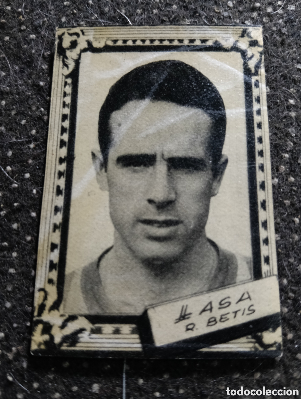 Cromos de f&uacute;tbol: LASA - REAL BETIS - CROMO LIGA 1959 1960 - ALBUM FHER DISGRA, sin pegar, en muy buen estado