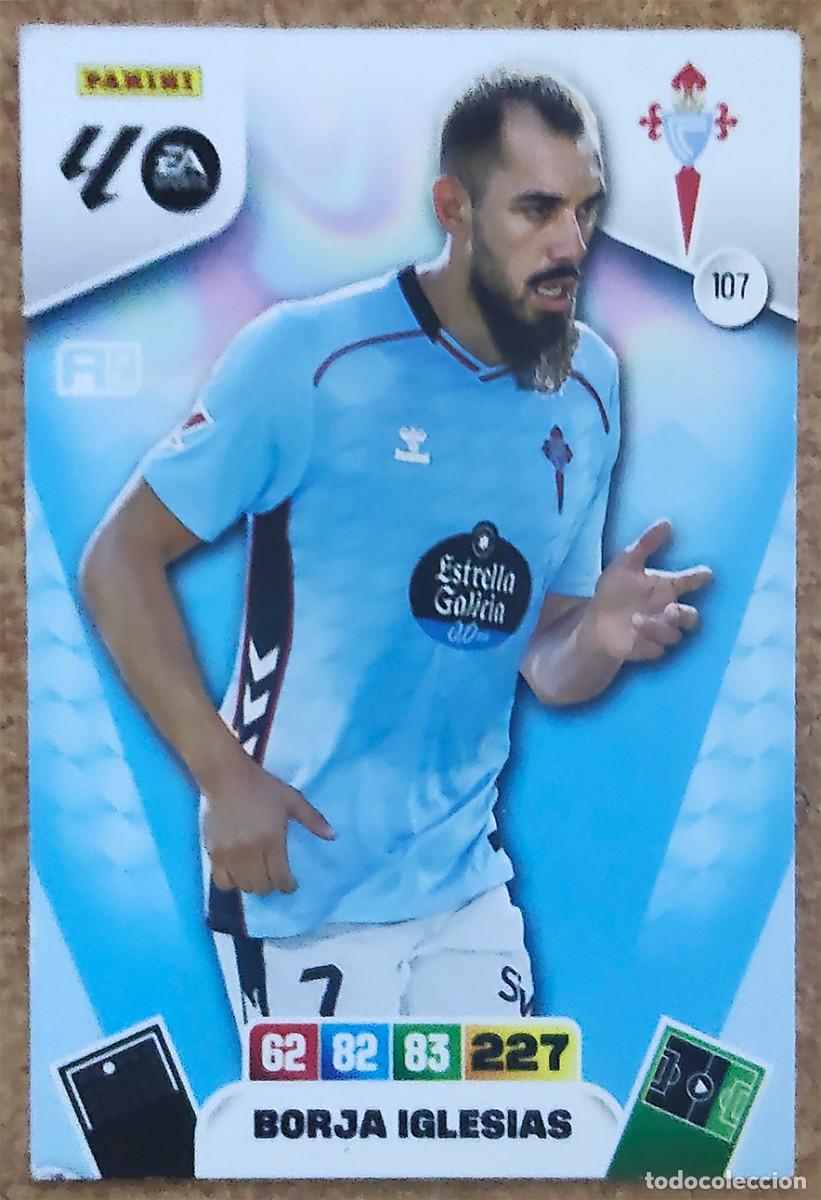 Cromos de f&uacute;tbol: ADRENALYN XL 2025-26 CARD N&ordm; 107 BORJA IGLESIAS REAL CLUB DE CELTA
