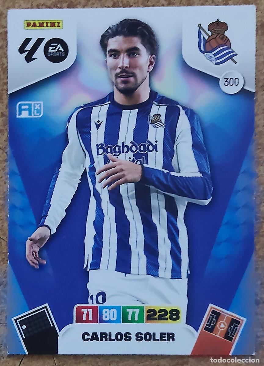 Cromos de f&uacute;tbol: 300 Carlos Soler - REAL SOCIEDAD - Adrenalyn Liga 2026 25 26