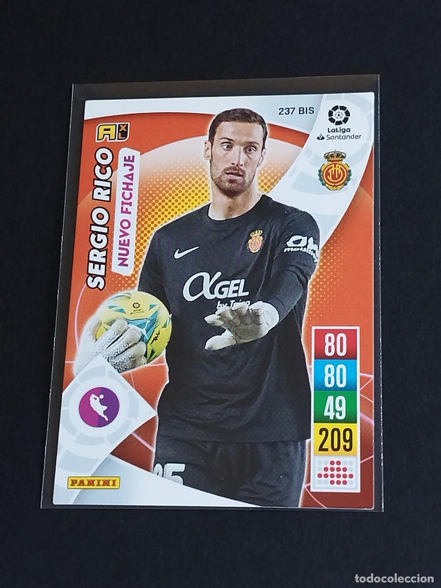 Cromos de f&uacute;tbol: SERGIO RICO NUEVO FICHAJE #237 BIS RCD MALLORCA - ADRENALYN XL LA LIGA 2021 2022 - PANINI 21 22