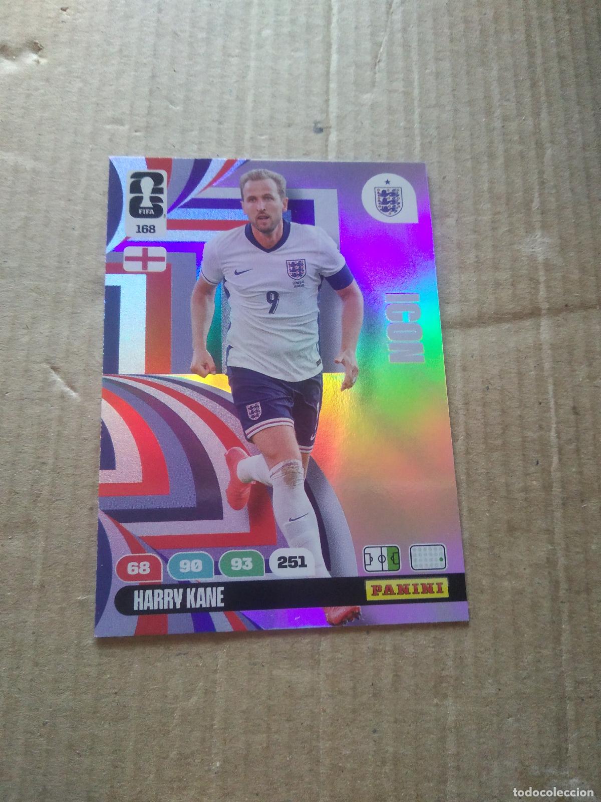 Cromos de f&uacute;tbol: 168 KANE INGLATERRA CROMO FUTBOL PANINI ADRENALYN MUNDIAL 2026 WORLD CUP COPA DEL MUNDO