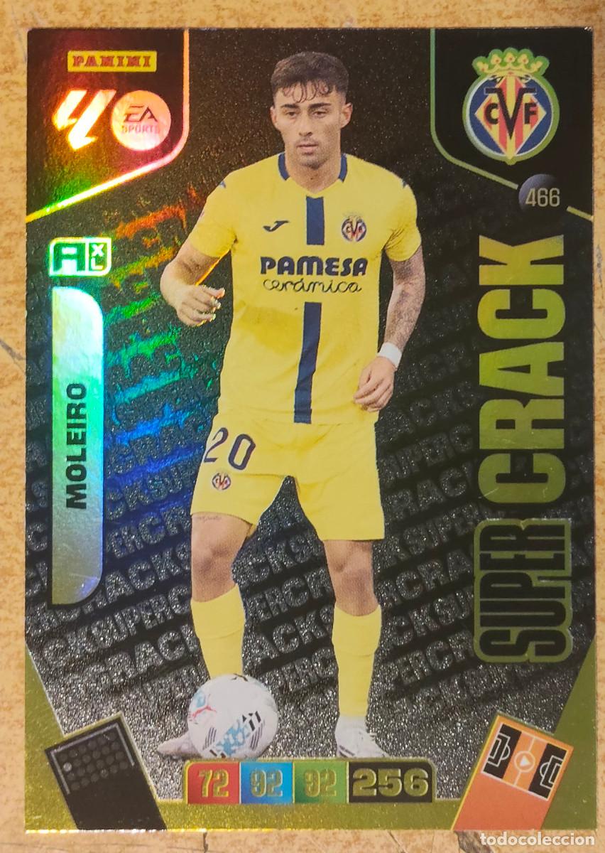 Cromos de f&uacute;tbol: PANINI ADRENALYN 25/26 2025/2026 #466 MOLEIRO (VILLARREAL C.F.) SUPER CRACK