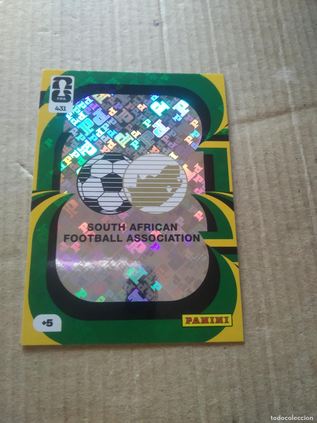 Cromos de f&uacute;tbol: 431 ESCUDO SUDAFRICA CROMO FUTBOL PANINI ADRENALYN MUNDIAL 2026 WORLD CUP COPA DEL MUNDO
