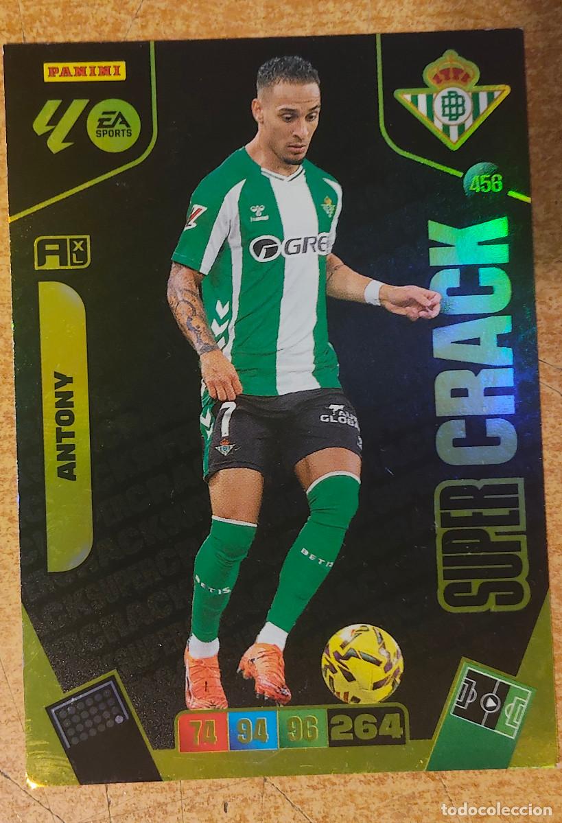 Cromos de f&uacute;tbol: CARD 456 ANTONY REAL BETIS SUPER CRACK SUPERCRACK BRASIL - ADRENALYN XL LIGA 2025 2026 25 26 PANINI