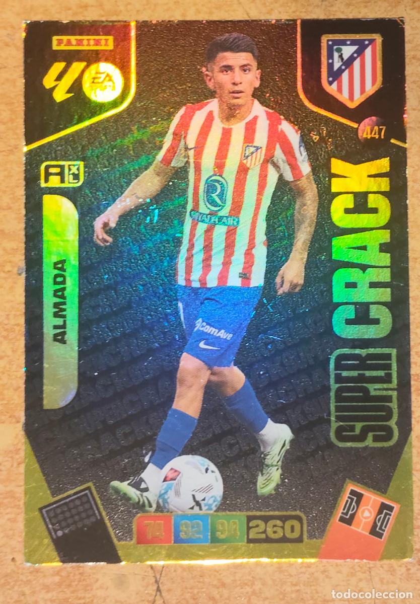 Cromos de f&uacute;tbol: ADRENALYN XL 2025 2026 PANINI N&ordm; 447 ALMADA ATL&Eacute;TICO MADRID SUPER CRACKS CARD ALBUM LIGA