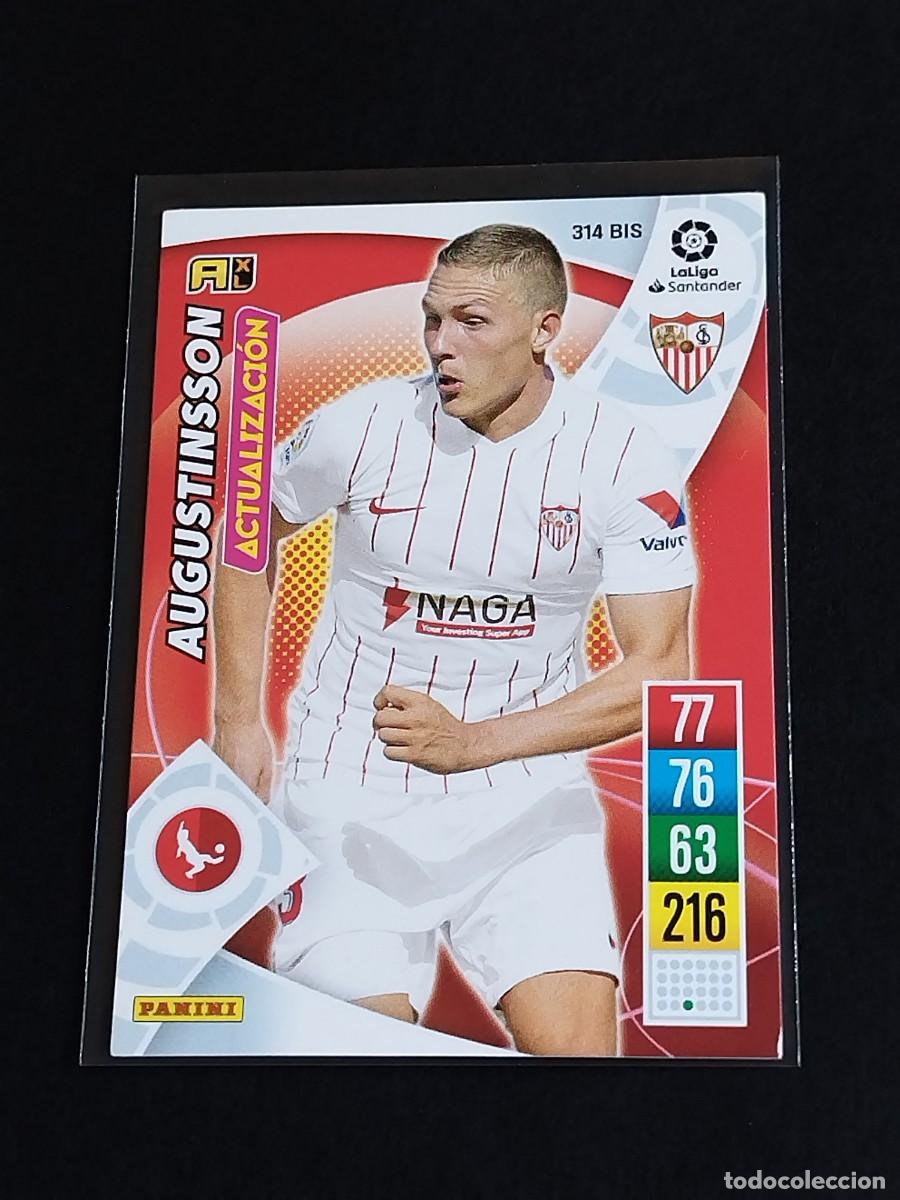 Cromos de f&uacute;tbol: AUGUSTINSSON ACTUALIZACI&Oacute;N #314 BIS SEVILLA FC - ADRENALYN XL LA LIGA 2021 2022 - PANINI 21 22