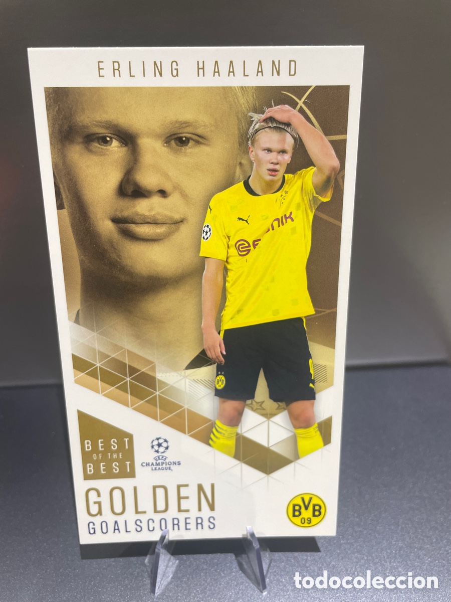 Figurine di Calcio: Erling Haaland Golden Goalscorers 84 Best of the Best Borussia Dortmund