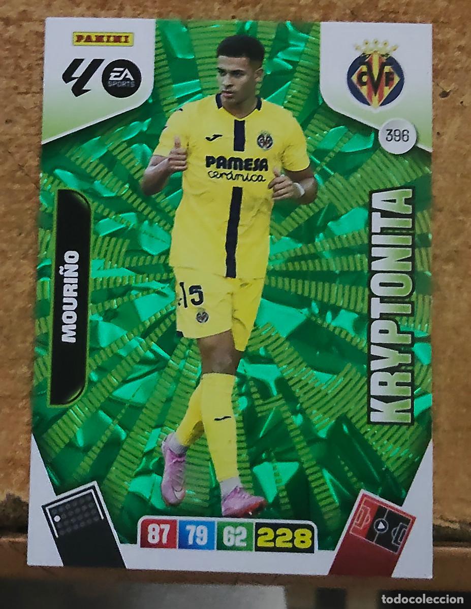 Cromos de f&uacute;tbol: 396 MOURI&Ntilde;O VILLARREAL KRYPTONITA ⚽ LIGA ADRENALYN XL 2025 2026 25 26