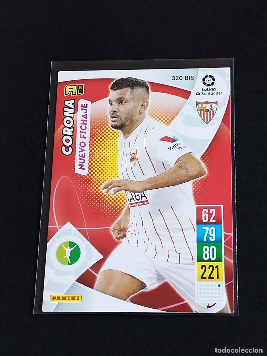 Cromos de f&uacute;tbol: CORONA NUEVO FICHAJE #320 BIS SEVILLA FC - ADRENALYN XL LA LIGA 2021 2022 - PANINI 21 22