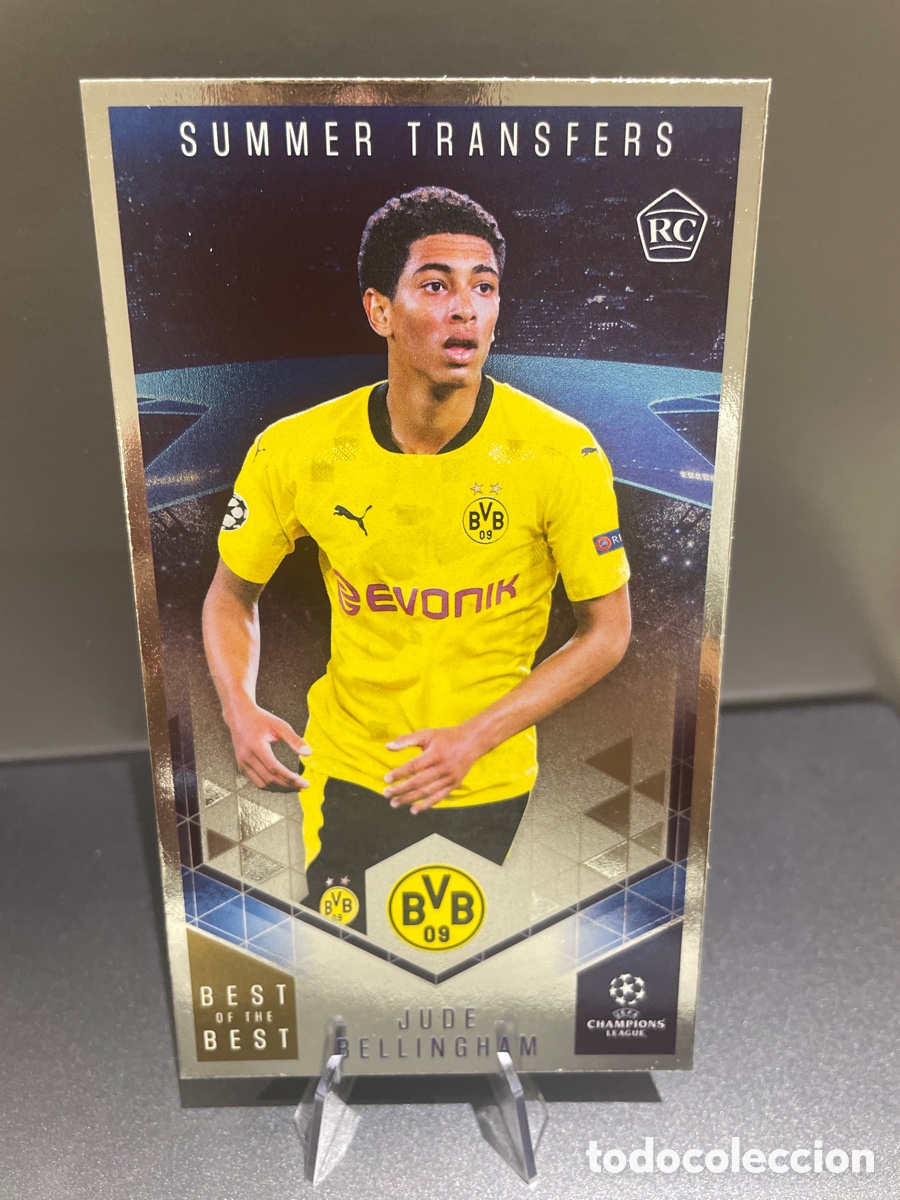 Figurine di Calcio: Bellingham 122 Rookie Summer Transfers Best of the Best UCL 2020-21 Topps Borussia Dortmund