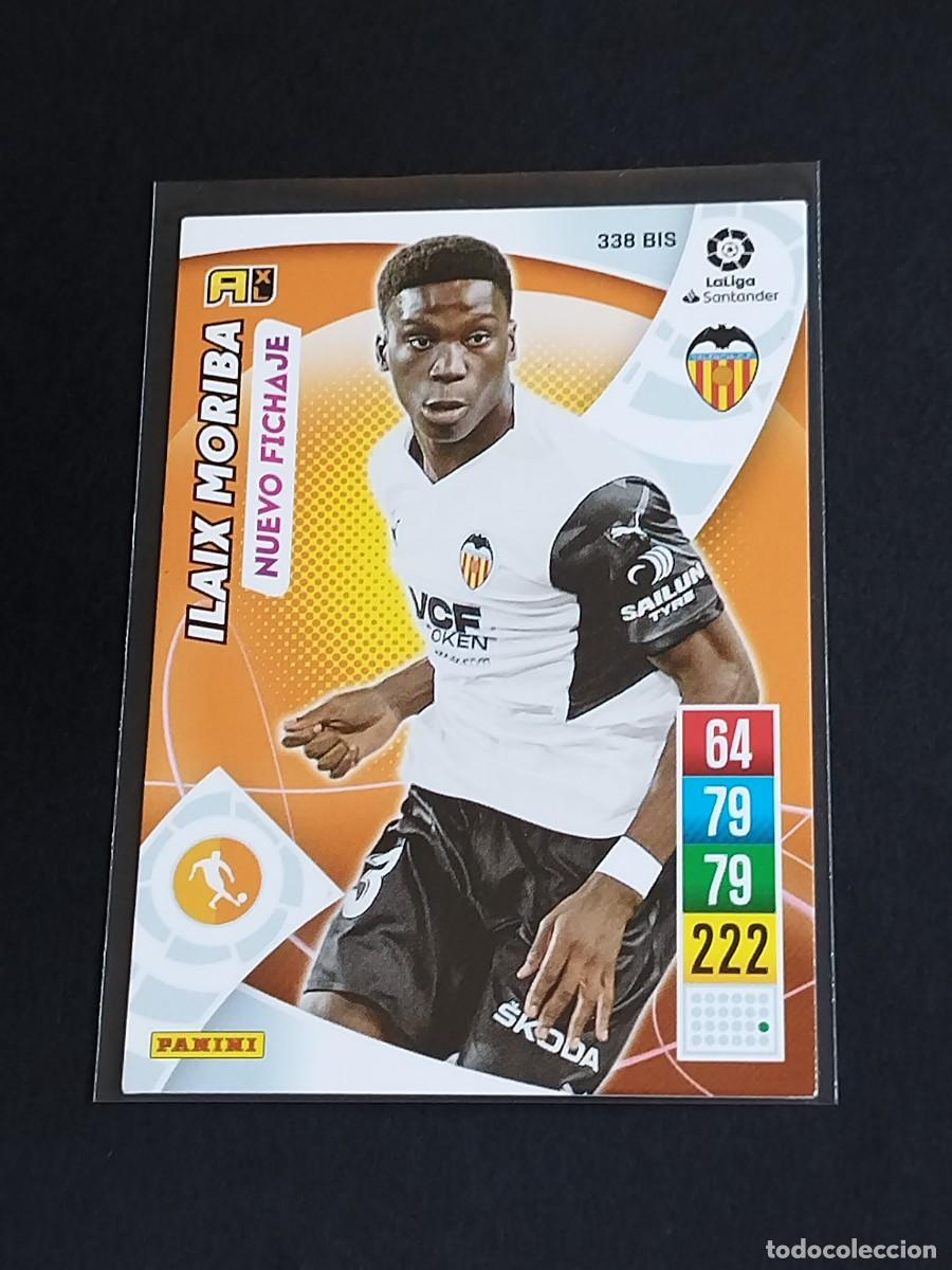 Cromos de f&uacute;tbol: ILAIX MORIBA NUEVO FICHAJE #338 BIS VALENCIA CF - ADRENALYN XL LA LIGA 2021 2022 - PANINI 21 22