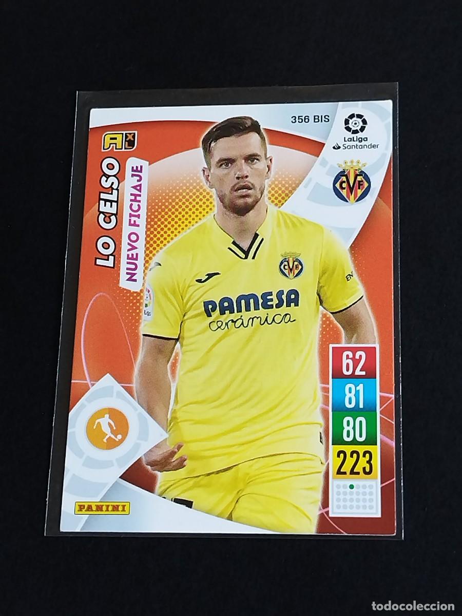 Cromos de f&uacute;tbol: LO CELSO NUEVO FICHAJE #356 BIS VILLARREAL CF - ADRENALYN XL LA LIGA 2021 2022 - PANINI 21 22