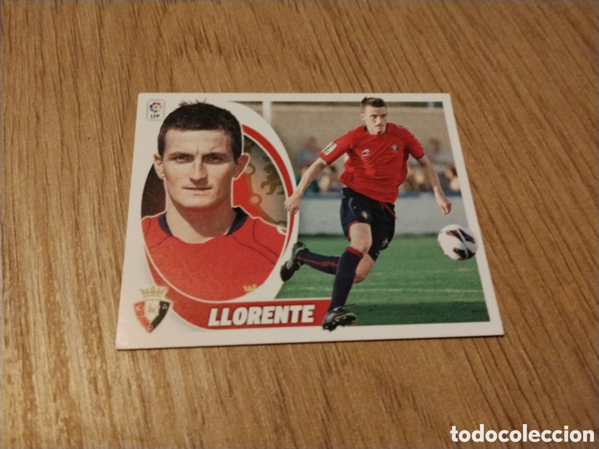 Cromos de f&uacute;tbol: Llorente 12/13 colecciones Este