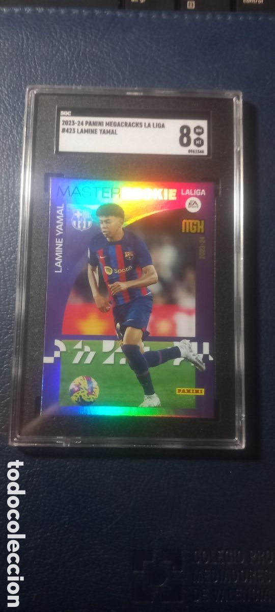 Cromos de f&uacute;tbol: Lamine Yamal MASTER ROOKIE MEGACRACKS SGC 8
