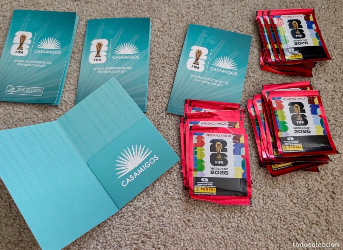 Cromos de f&uacute;tbol: Sobre cromos especial mundial Panini casamigos