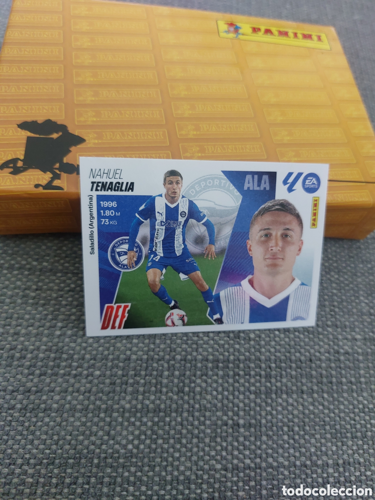 Cromos de f&uacute;tbol: 5 TENAGLIA ALAVES LIGA ESTE 2025 2026 PANINI 25 26 SIN PEGAR