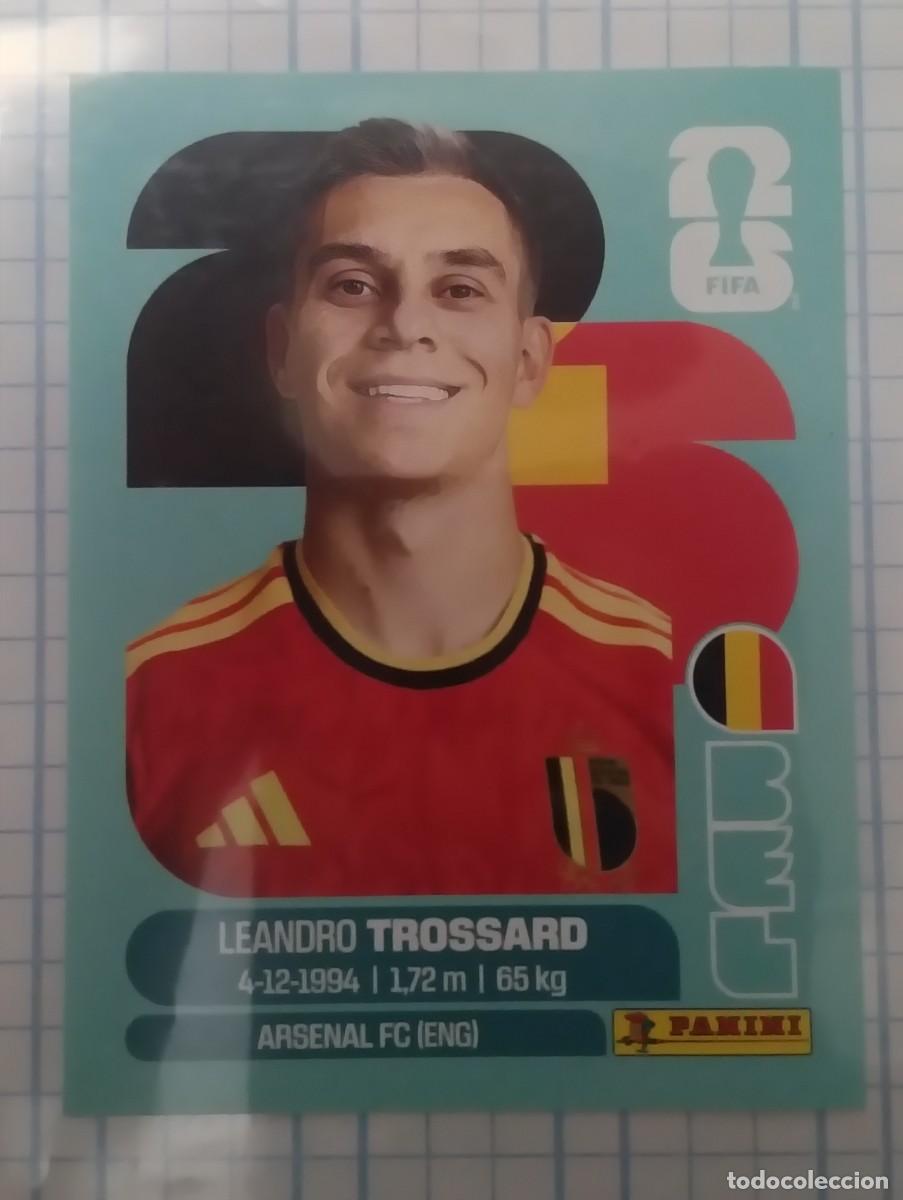Cromos de f&uacute;tbol: Mundial 2026 - Trossard - N&deg; 18 - B&eacute;lgica
