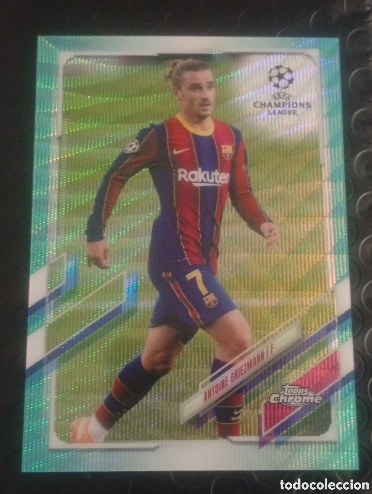 Cromos de f&uacute;tbol: 29 numerada /199 GRIEZMANN BARCELONA TOPPS CHROME 2020 2021 20 21 PANINI MEGACRACKS MERLIN ATL&Eacute;TICO