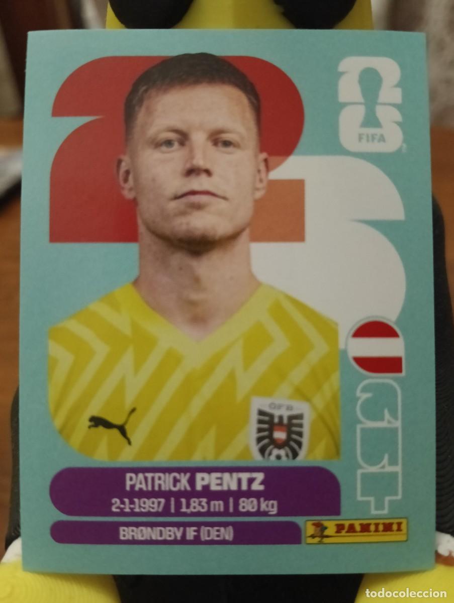 Cromos de f&uacute;tbol: Mundial 2026 - Patrick Pentz - N&deg; 3 - Austria