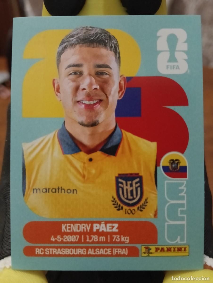 Cromos de f&uacute;tbol: Mundial 2026 - Kendry P&aacute;ez - N&deg; 11 - Ecuador