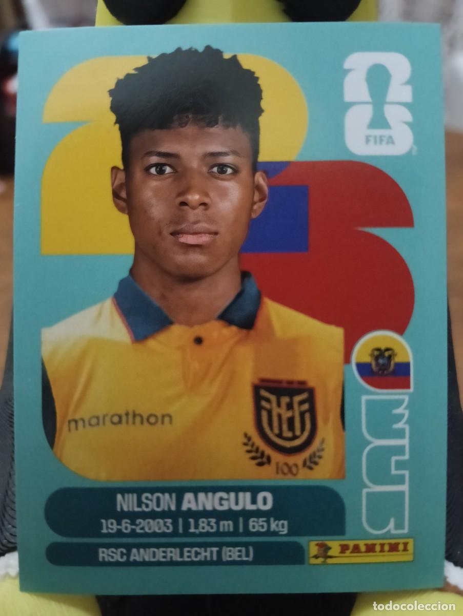 Cromos de f&uacute;tbol: Mundial 2026 - Nilson Angulo - N&deg; 17 - Ecuador