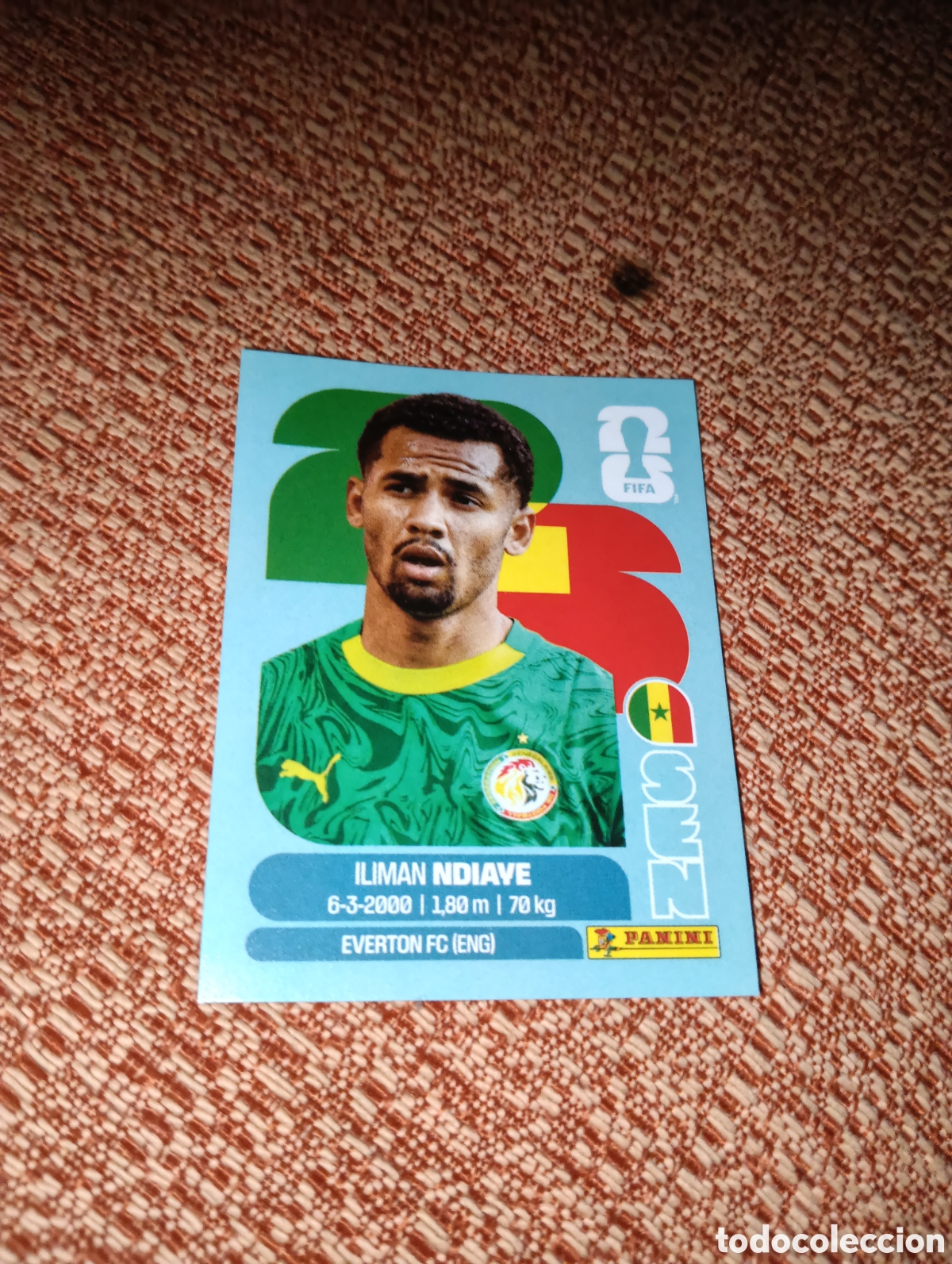 Cromos de f&uacute;tbol: Panini mundial 2026 SEN 18 Iliman Ndiaye Senegal