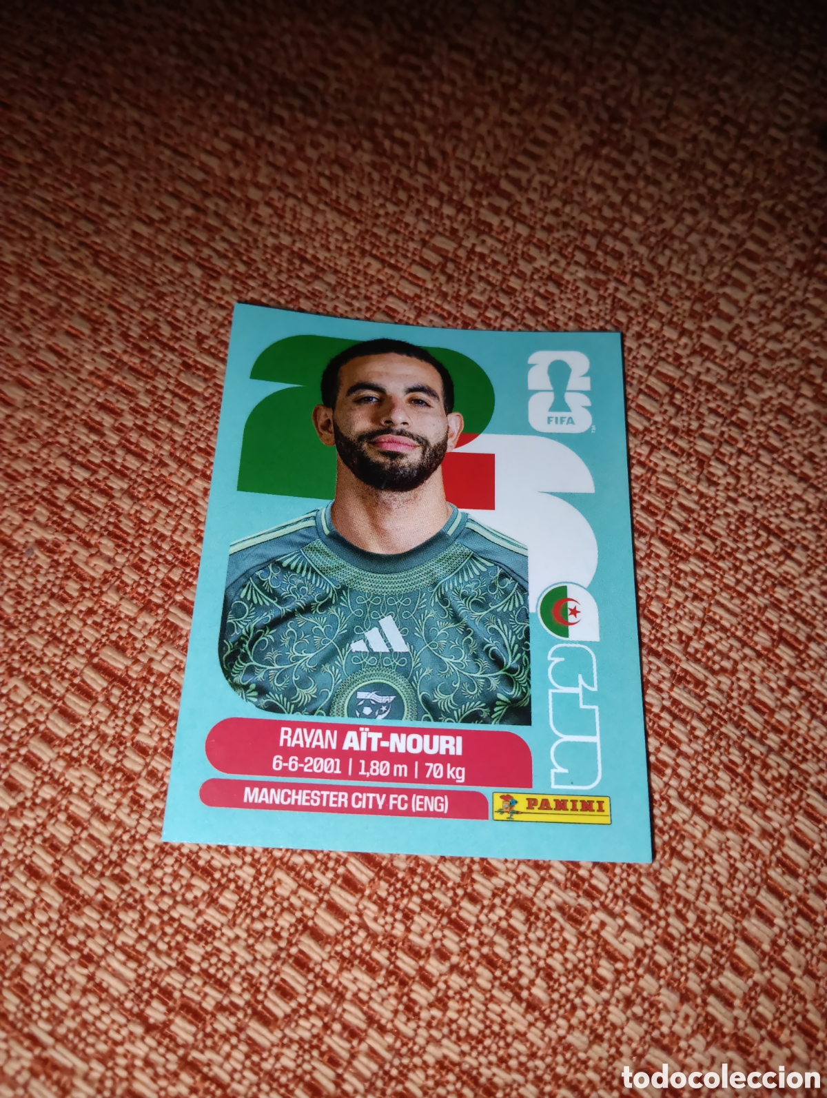 Cromos de f&uacute;tbol: Panini Mundial Fifa World cup 2026 26 sticker - ALG 5 A&iuml;t-Nouri