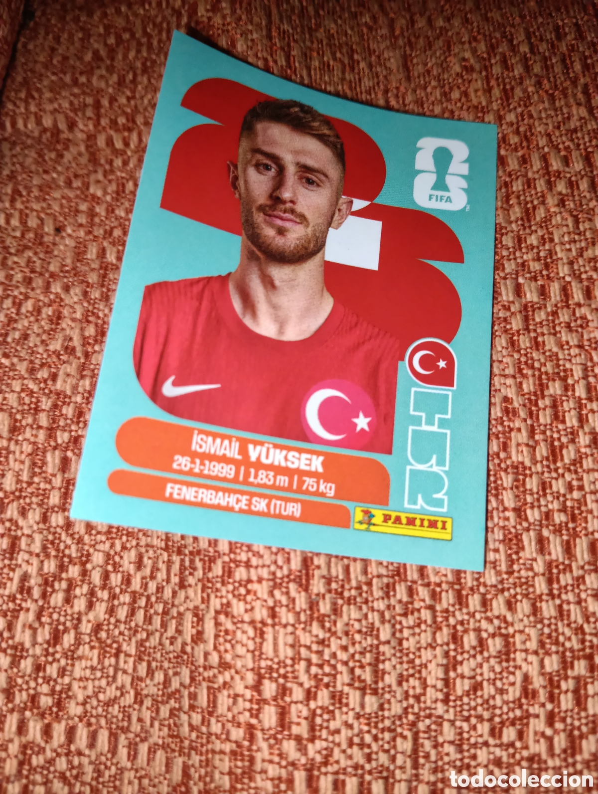 Cromos de f&uacute;tbol: Y&uuml;ksek Turqu&iacute;a TUR 10 Sticker Mundial 2026 FIFA World Cup / Sin pegar