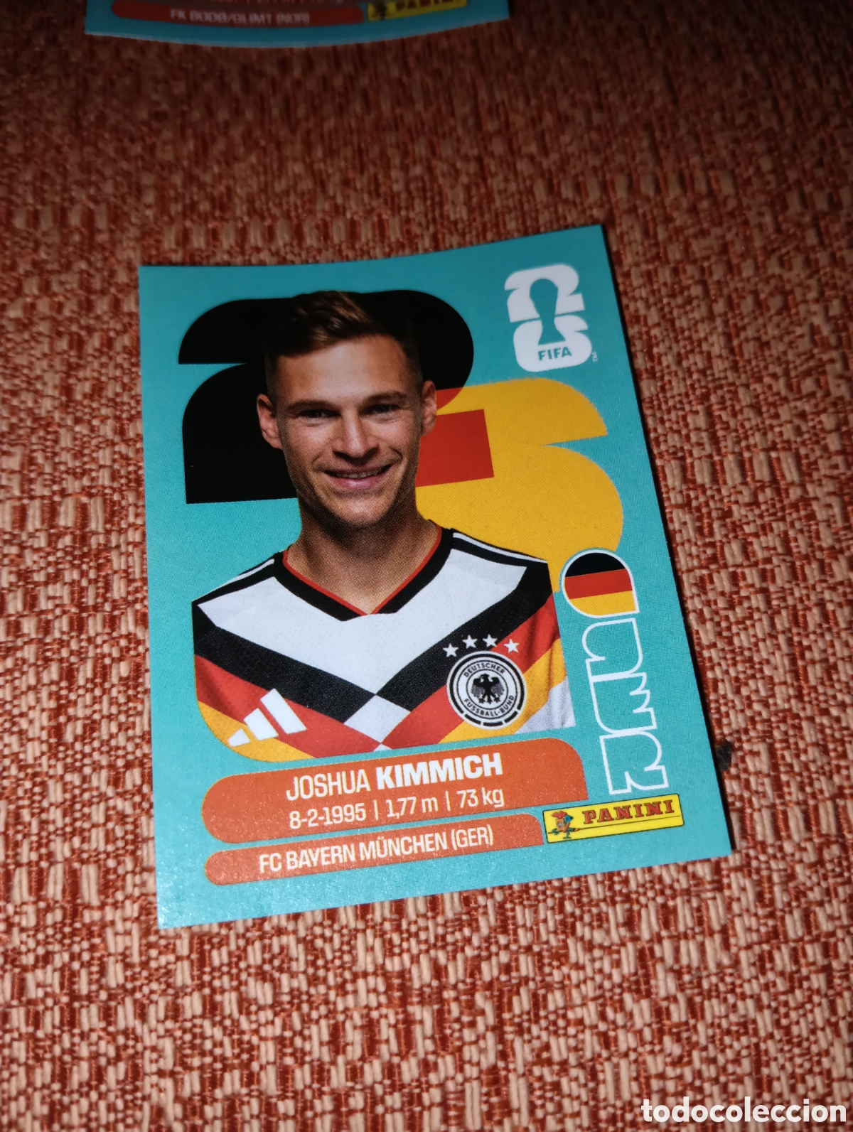 Cromos de f&uacute;tbol: B29 GER10 JOSHUA KIMMICH 10 ALEMANIA GERMANY GER MUNDIAL FIFA WORLD CUP 2026 STICKER PANINI