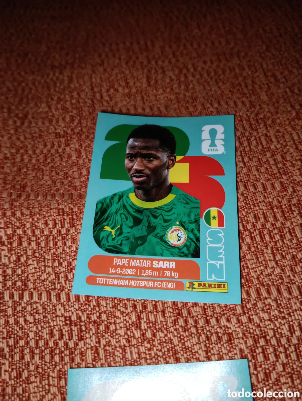 Cromos de f&uacute;tbol: SEN 10 PETER MATAR SARR SEN10 SENEGAL FIFA WORLD CUP MUNDIAL 2026 26 PANINI