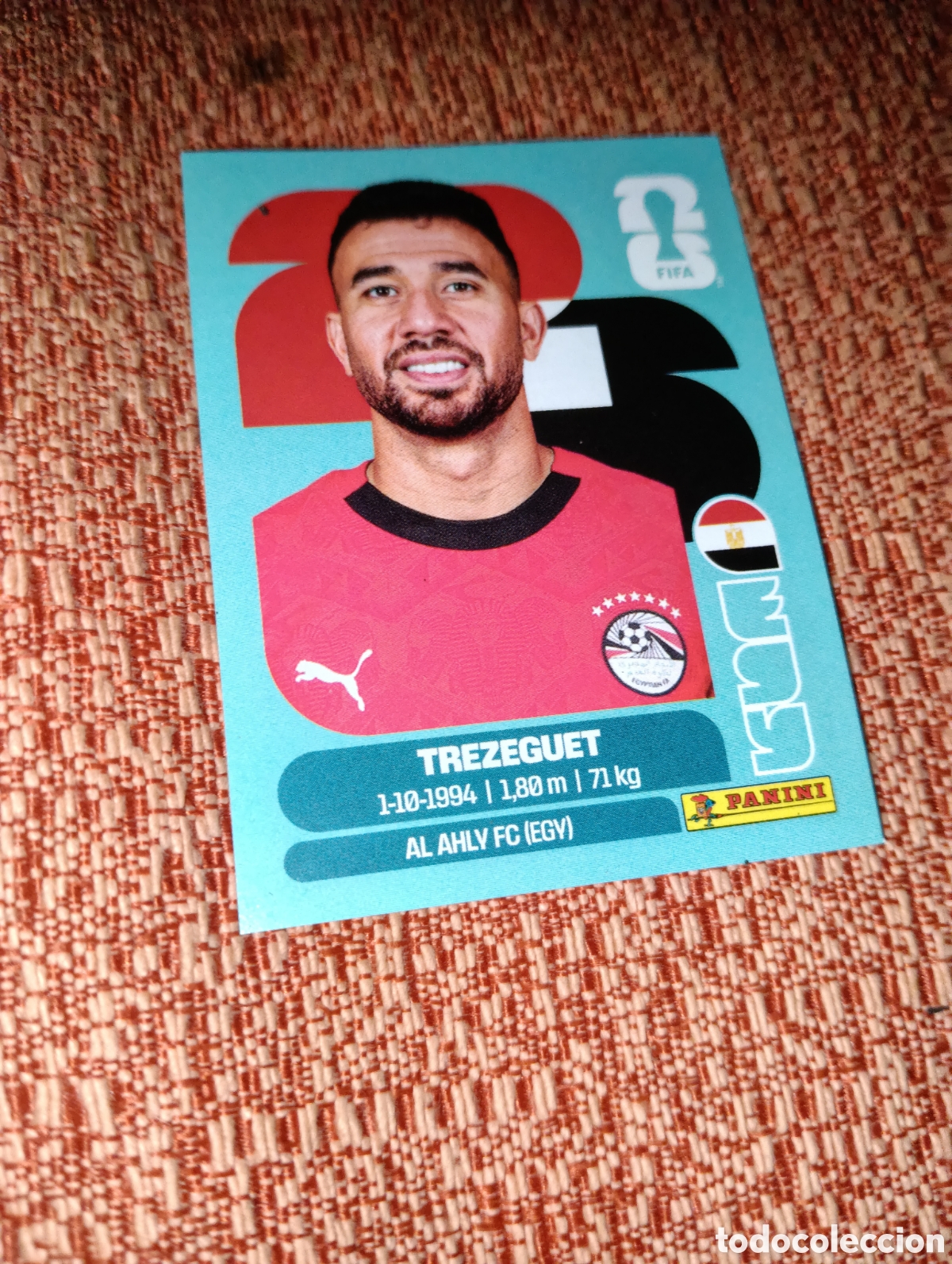 Cromos de f&uacute;tbol: B23 EGY19 TREZEGUET 19 EGYPTO EGYPT EGY MUNDIAL FIFA WORLD CUP 2026 STICKER PANINI