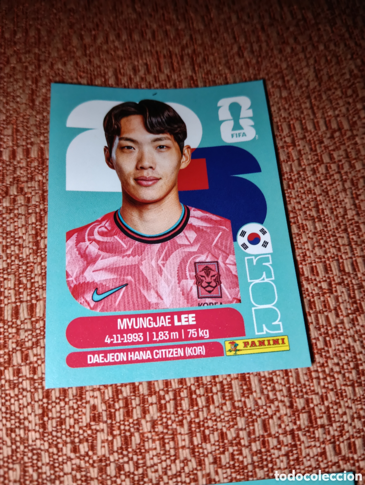 Cromos de f&uacute;tbol: KOR 9 MYUNGJAE LEE KOR9 KOREA FIFA WORLD CUP MUNDIAL 2026 26 PANINI