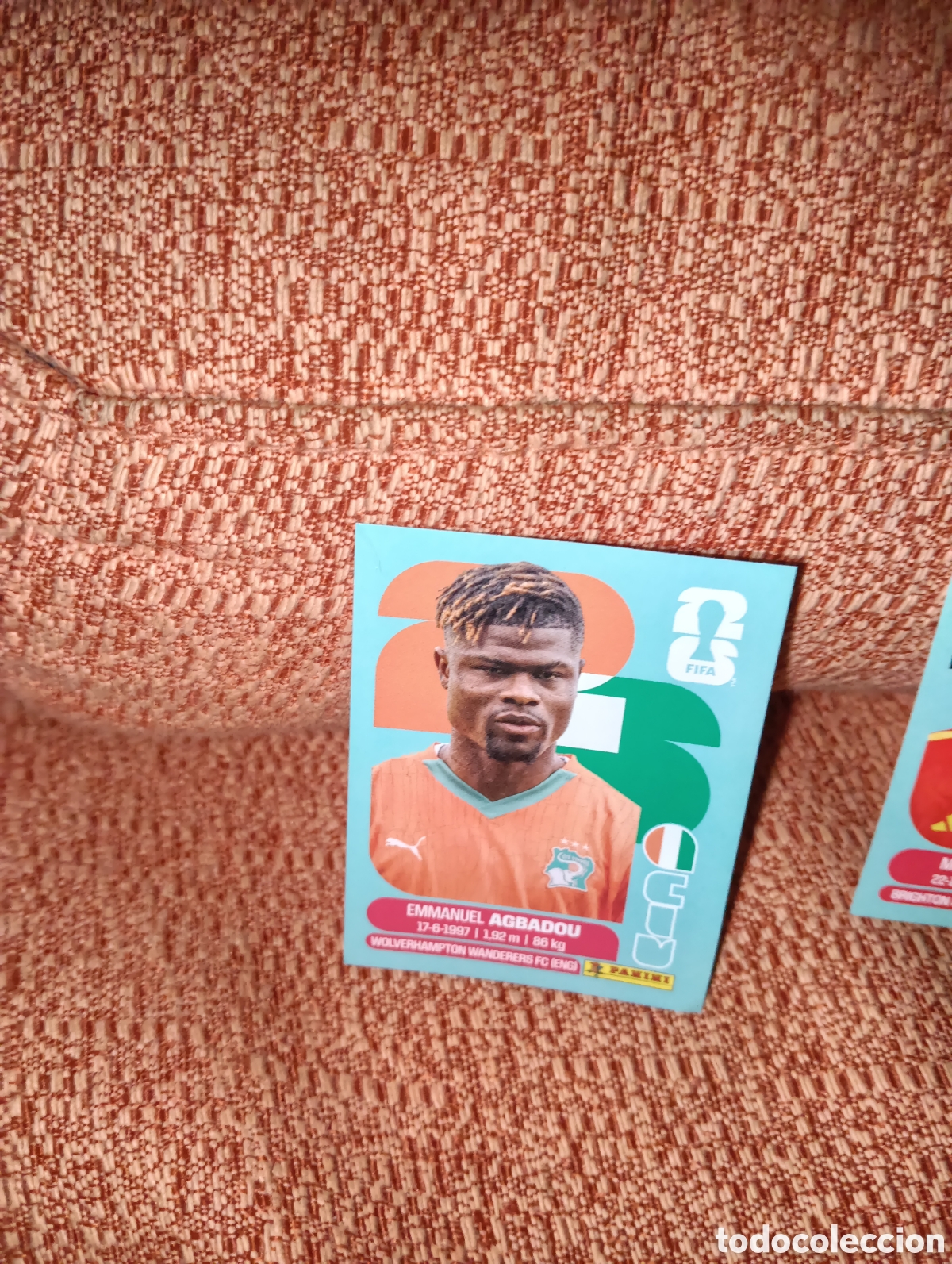 Cromos de f&uacute;tbol: AGBADOU COSTA DE MARFIL CIV 8 MUNDIAL FIFA WORLD CUP 2026 26 PANINI STICKERS NUEVO