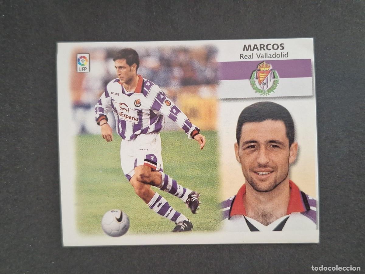 Fu&szlig;ball-Sticker: L4 MARCOS REAL VALLADOLID LIGA ESTE 1999 2000 99 00 NUNCA PEGADO SIN PEGAR