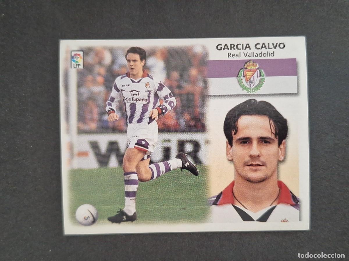 Fu&szlig;ball-Sticker: L4 GARCIA CALVO REAL VALLADOLID LIGA ESTE 1999 2000 99 00 NUNCA PEGADO SIN PEGAR