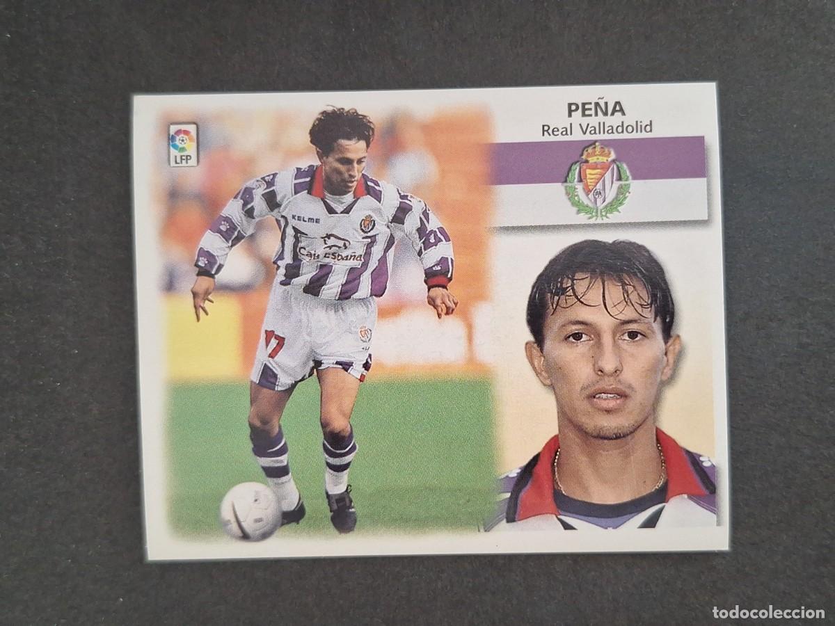 Fu&szlig;ball-Sticker: L4 PE&Ntilde;A REAL VALLADOLID LIGA ESTE 1999 2000 99 00 NUNCA PEGADO SIN PEGAR