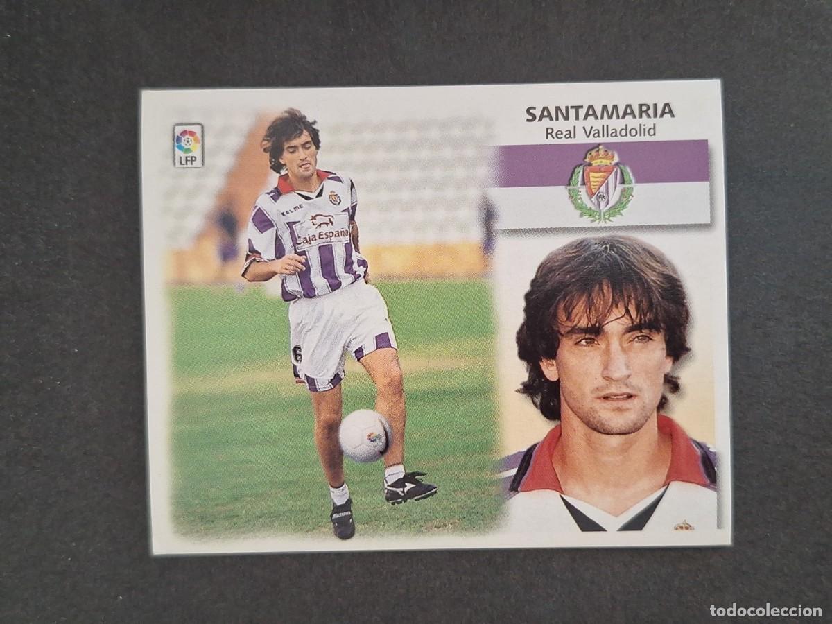 Cromos de Futebol: L4 SANTAMARIA REAL VALLADOLID LIGA ESTE 1999 2000 99 00 NUNCA PEGADO SIN PEGAR