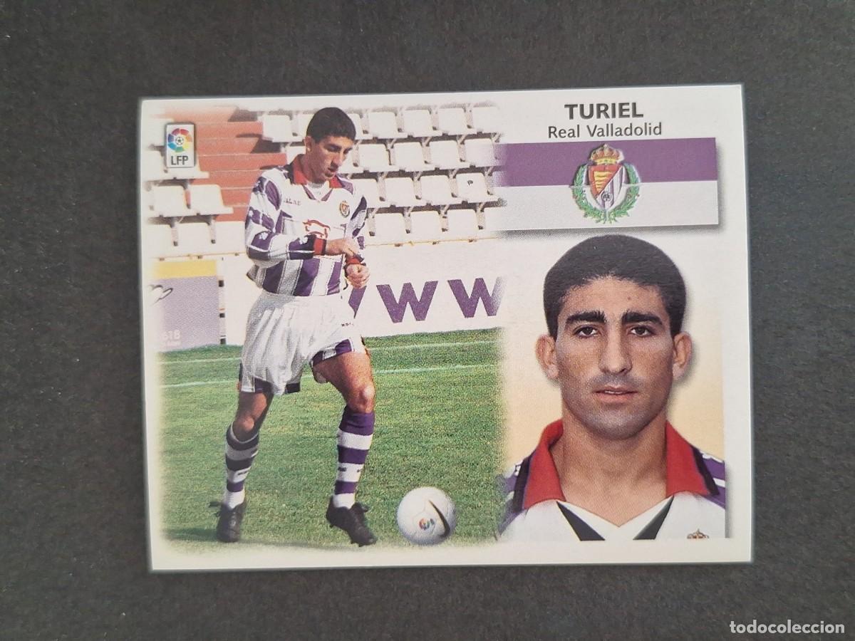 Cromos de f&uacute;tbol: L4 TURIEL REAL VALLADOLID LIGA ESTE 1999 2000 99 00 NUNCA PEGADO SIN PEGAR