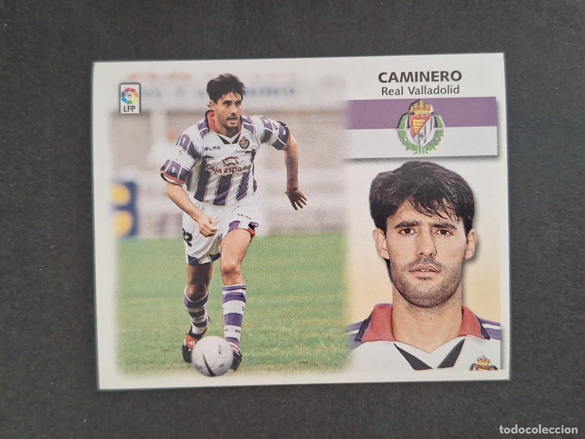 Cromos de f&uacute;tbol: L4 CAMINERO REAL VALLADOLID LIGA ESTE 1999 2000 99 00 NUNCA PEGADO SIN PEGAR