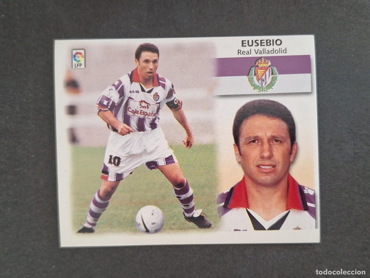 Cromos de f&uacute;tbol: L4 EUSEBIO REAL VALLADOLID LIGA ESTE 1999 2000 99 00 NUNCA PEGADO SIN PEGAR