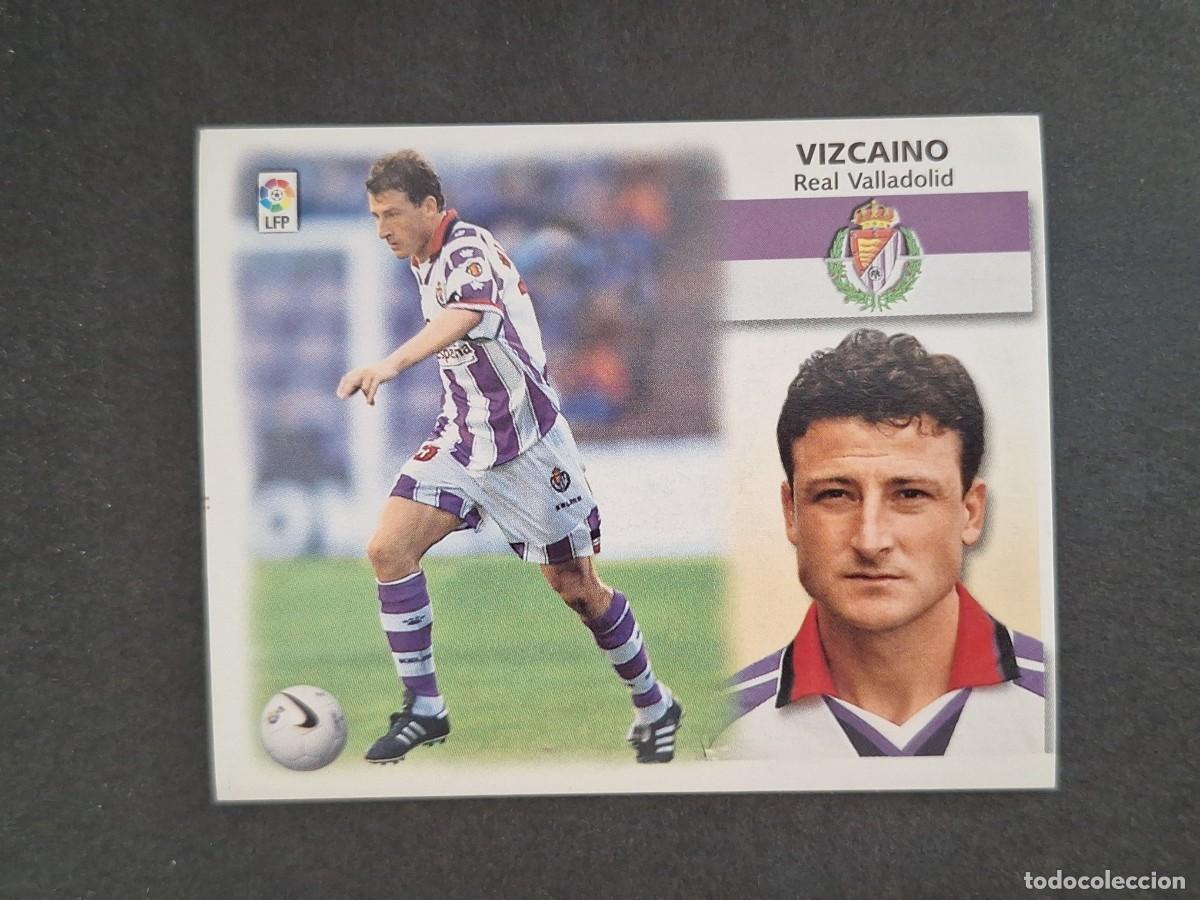 Cromos de f&uacute;tbol: L4 VIZCAINO REAL VALLADOLID LIGA ESTE 1999 2000 99 00 NUNCA PEGADO SIN PEGAR