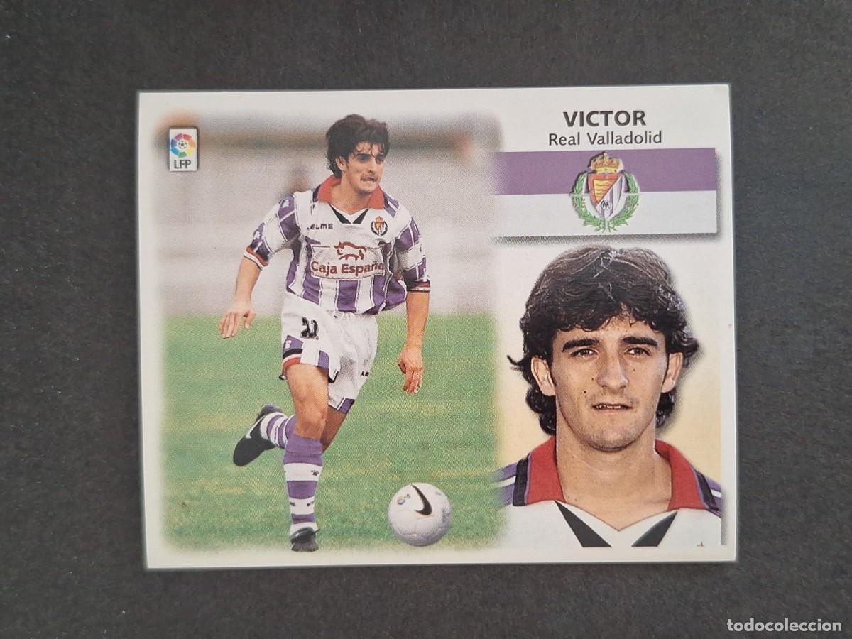Cromos de f&uacute;tbol: L4 VICTOR REAL VALLADOLID LIGA ESTE 1999 2000 99 00 NUNCA PEGADO SIN PEGAR