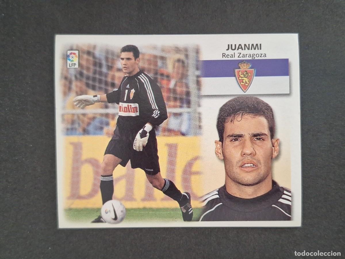Cromos de f&uacute;tbol: L4 JUANMI REAL ZARAGOZA LIGA ESTE 1999 2000 99 00 NUNCA PEGADO SIN PEGAR
