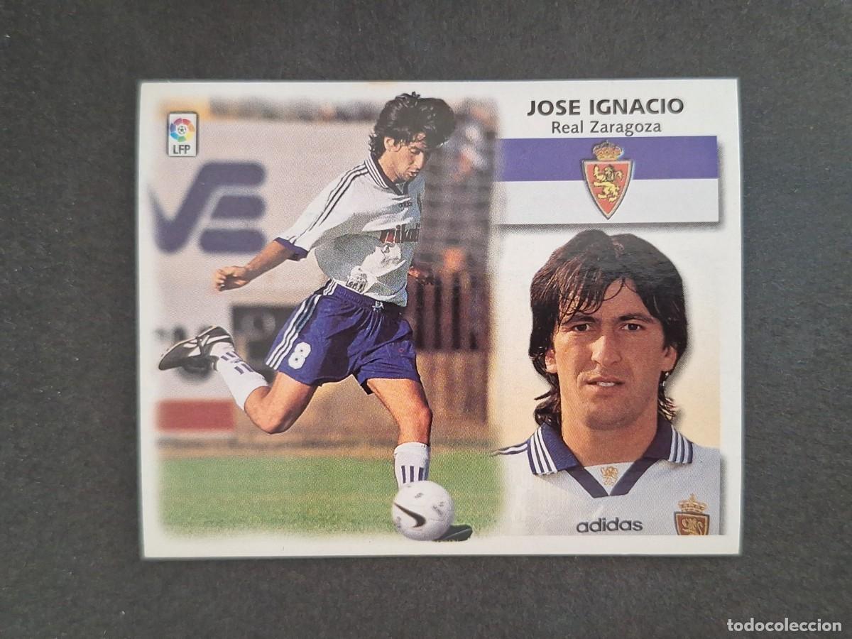 Cromos de f&uacute;tbol: L4 JOSE IGNACIO REAL ZARAGOZA LIGA ESTE 1999 2000 99 00 NUNCA PEGADO SIN PEGAR