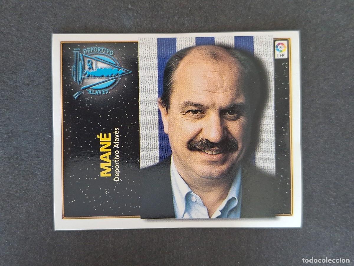 Cromos de f&uacute;tbol: L4 MANE ENTRENADOR DEPORTIVO ALAVES LIGA ESTE 1998 1999 98 99 NUNCA PEGADO SIN PEGAR