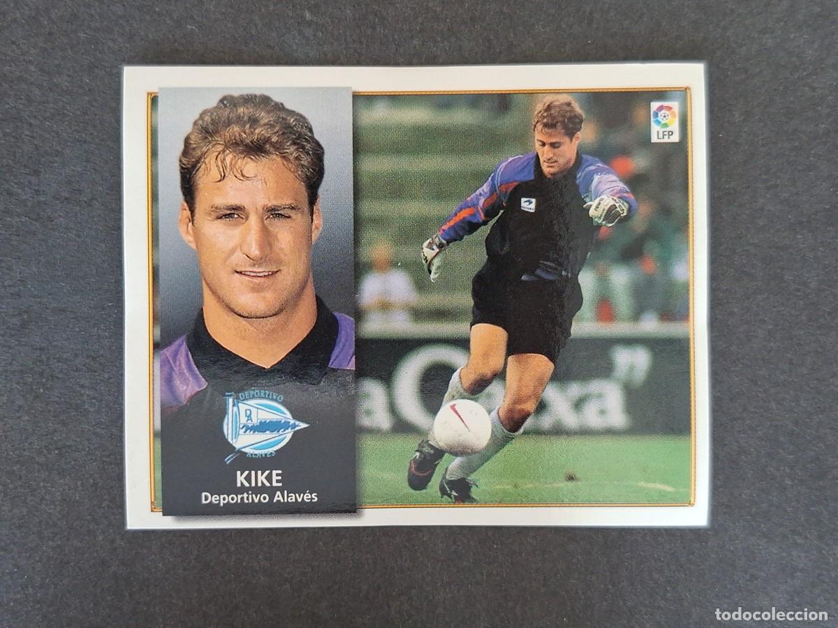 Cromos de f&uacute;tbol: L4 KIKE DEPORTIVO ALAVES LIGA ESTE 1998 1999 98 99 NUNCA PEGADO SIN PEGAR