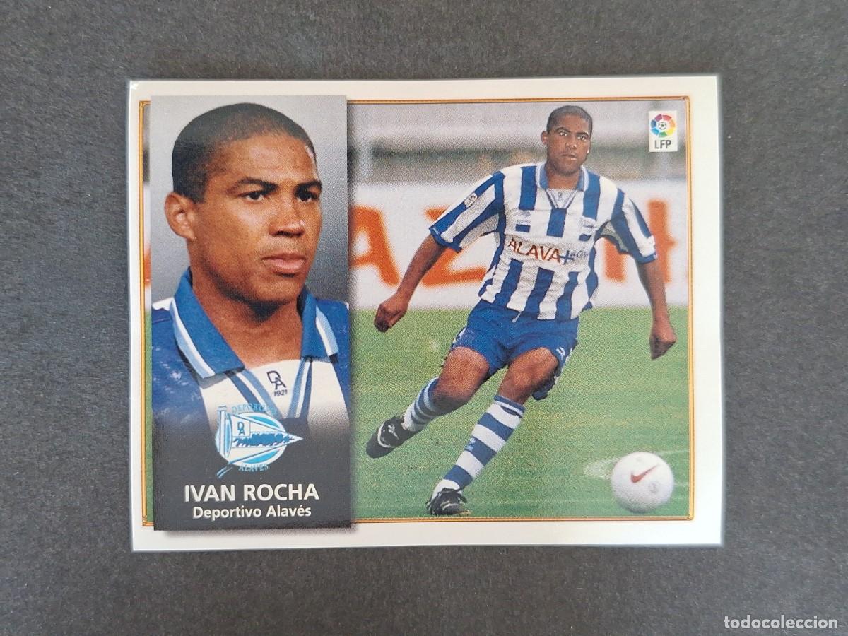 Cromos de f&uacute;tbol: L4 IVAN ROCHA DEPORTIVO ALAVES LIGA ESTE 1998 1999 98 99 NUNCA PEGADO SIN PEGAR