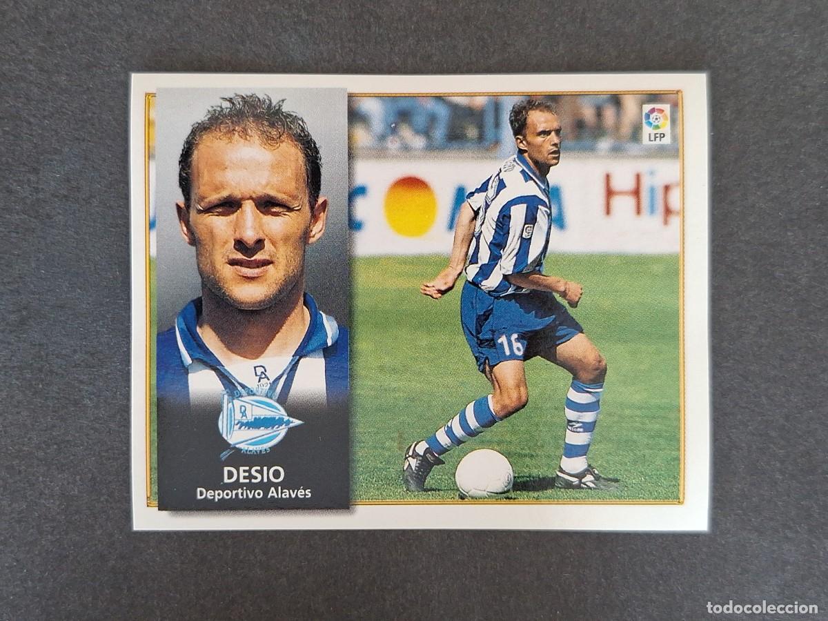 Cromos de f&uacute;tbol: L4 DESIO DEPORTIVO ALAVES LIGA ESTE 1998 1999 98 99 NUNCA PEGADO SIN PEGAR
